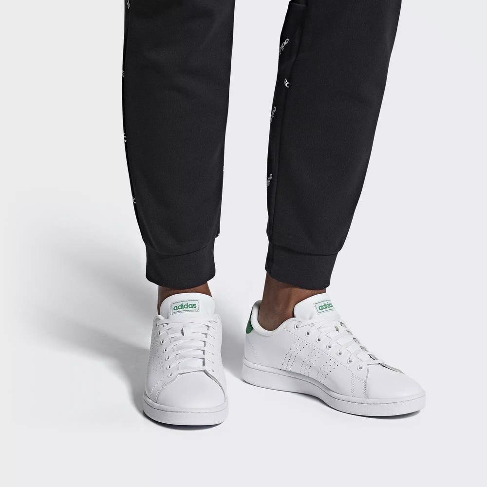 Adidas Advantage Tenis Blancos Para Hombre (MX-59290)